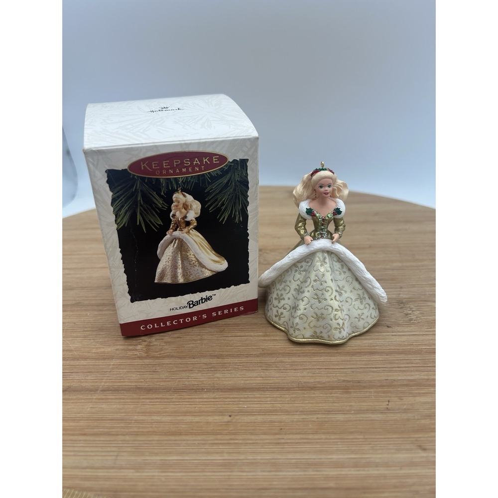 Hallmark Keepsake Ornament‎ Holiday Barbie Collector's Series No 2 Dated 1994